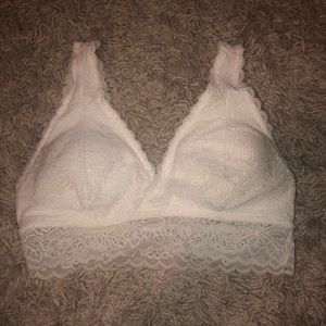 White bralette